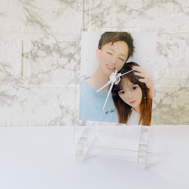 アクリル時計(メッセージ)