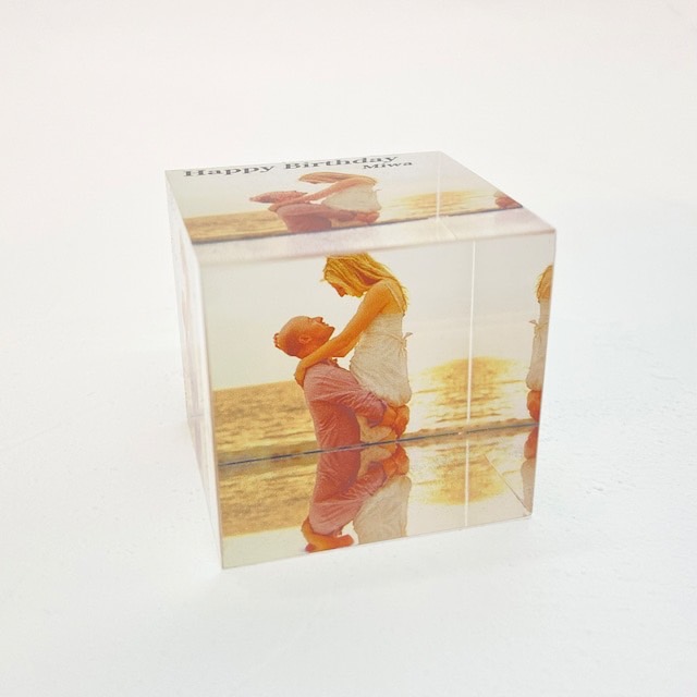 アクリルキューブ