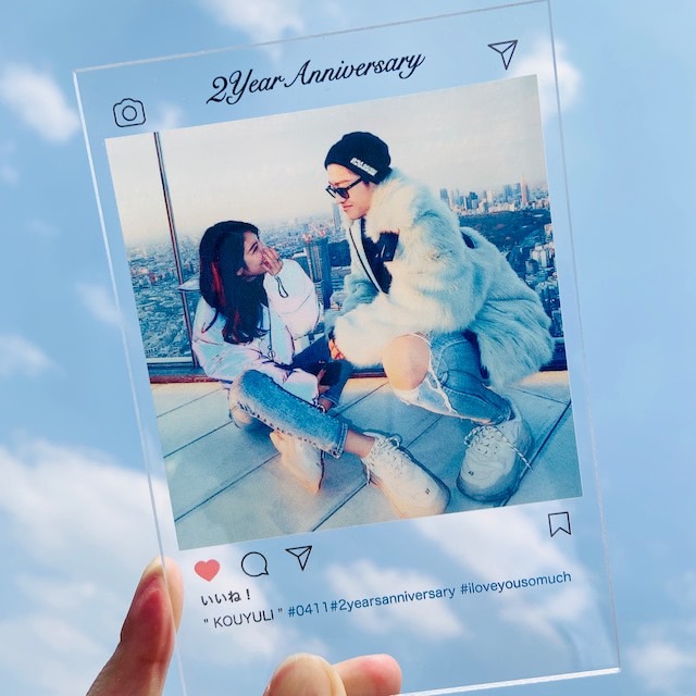 アクリルプレート(SNS風)