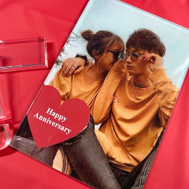 アクリルプレート(ハート)